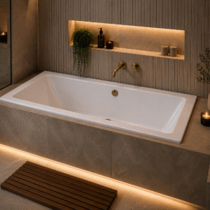 Elite Double Ended Bath c/w Legs