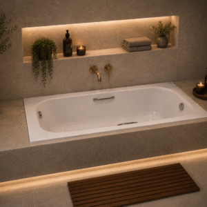 Weiss Single Ended Twin Grip Bath