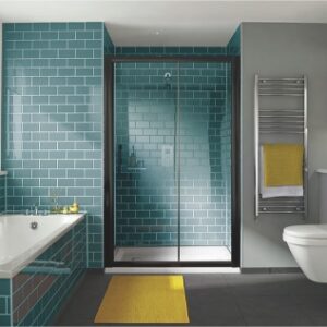 1200 mm x 1850 mm i4 Black Sliding Door