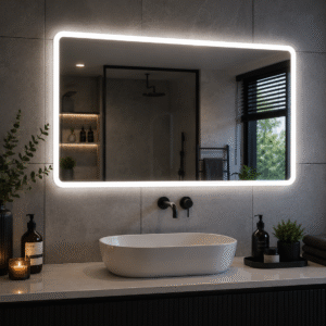 Bluetooth 80x60 Illuminated Mirror