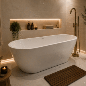 Floor mounted Bath Tub 4