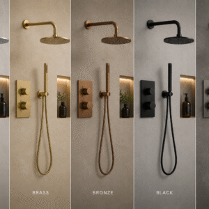 Concealed Thermostatic Two-way Shower Valve Pack