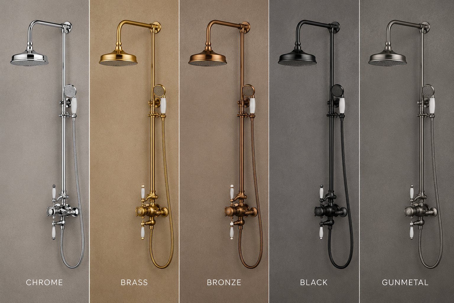 Traditional Series Dual Outlet Thermostatic Bar Valve & Kit