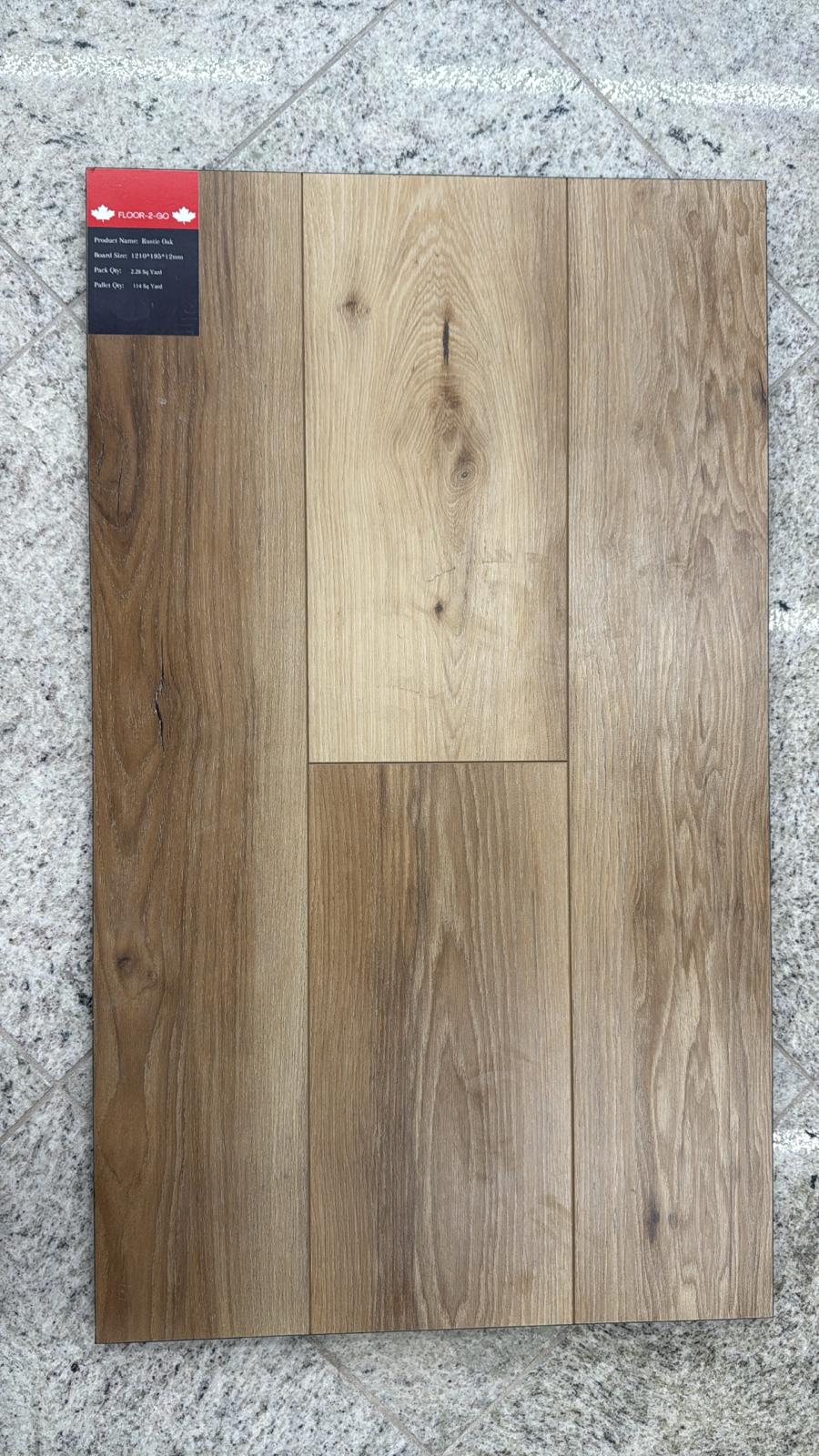 Rustic Oak AC5 12mm Laminate