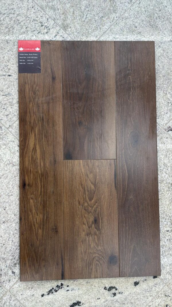 Rustic Walnut AC5 12mm Laminate