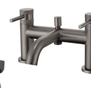 Gun Metal Bath Shower Mixer