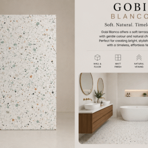 Gobi Blanco Terazzo Tile 120x60